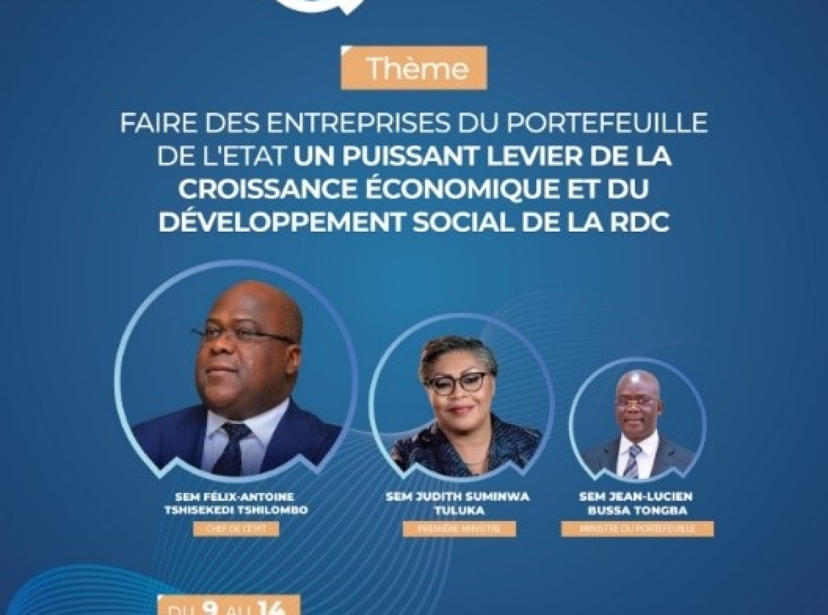 Etats Généraux du Portefeuille : Cap vers une réelle participation des entreprises du Portefeuille dans la croissance économique et le développement social de la RDC !